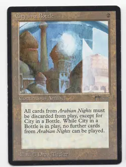 MTG: Magic Arabian Nights - City in a Bottle *Light Play* - Image 3