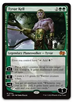 1x Tyvar Kell, Jumpstart 2025 Foundations, MTG NM - Image 1