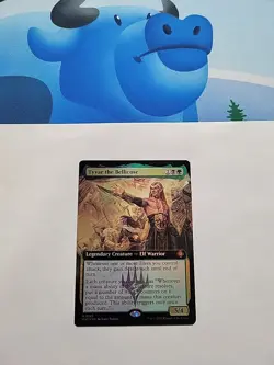 MTG - Tyvar the Bellicose (Extended Art) MAT Foil Mythic #0183 - Image 2