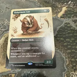 Badgermole Cub (Borderless) - Avatar: The Last Airbender - (Non-Foil)(NM) - Image 1