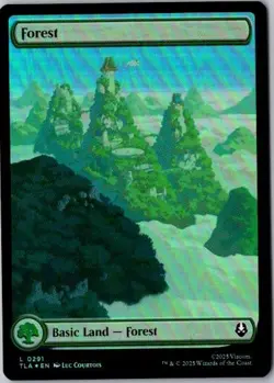 MTG, Forest (0291) NM Foil Avatar The Last Airbender - Image 1