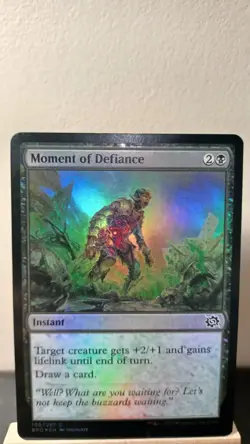 Moment of Defiance Foil Common [NM] - MTG BRO - Image 1