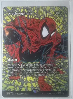 Arachnogenesis (Borderless) Non- Foil M Marvel Universe Eternal-Legal 31 NM - Image 1