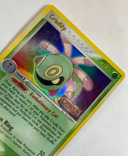 Cradily 7/108 EX: Power Keepers Reverse Holo STAMPED Holo Rare MP Pokemon TCG - Image 3