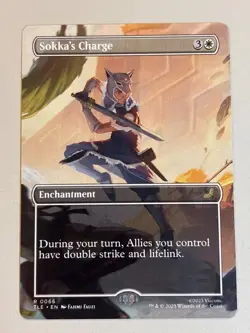 Sokka’s Charge (Borderless) TLE Avatar: the Last Airbender - Image 1
