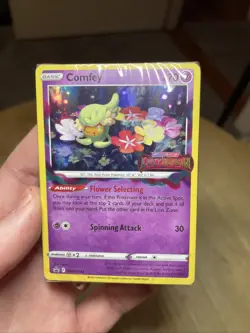 Pokemon TCG COMFEY SWSH241 Lost Origin Stamped Prerelease Deck Sealed, Mint Rare - Image 4