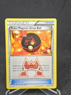 Pokemon Card Team Magma's Great Ball 31/34 Double Crisis - Image 1