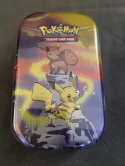 Pokemon TCG Kanto Power Vulpix & Pikachu Mini Tin New Sealed (L24) - Image 1