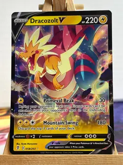 Lectragon V 058/203 Drachenwandel Englisch NM Pokemon - Image 1