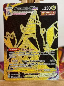Duraludon VMAX Gold TG30/TG30 SIlberne Sturmwinde Englisch NM Pokemon - Image 1