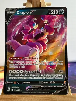 Piondragi V 118/196 Verlorener Ursprung Englisch NM Pokemon - Image 1