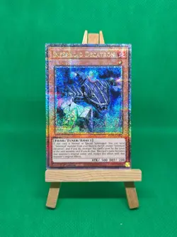 BLTR-EN069 Infernoid Decatron : Quarter Century Secret Rare 1st Edition YuGiOh C - Image 4