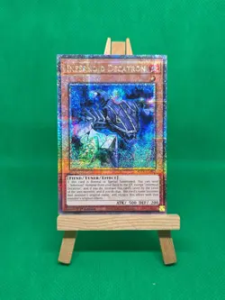 BLTR-EN069 Infernoid Decatron : Quarter Century Secret Rare 1st Edition YuGiOh C - Image 5