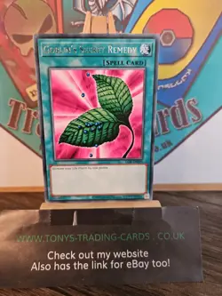 LOB-EN099 Goblin's Secret Remedy Rare 25th Anniversary Edition Mint YuGiOh Ca - Image 2
