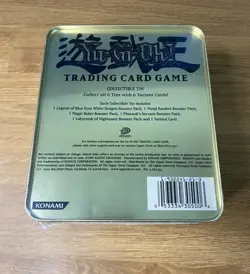 YuGiOh! 2003 Gearfried The Iron Knight Collectible Tin Sealed LOB MRD MRL PSV - Image 2