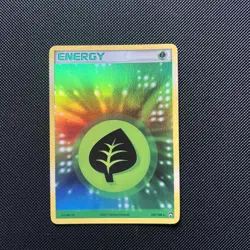 Grass Energy 103/108 - Rare Holo - Pokemon Trading Card - Image 1