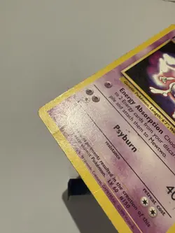 Mewtwo 3 WB Black Star Promo The First Movie Pokemon Card MP - Image 3