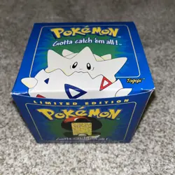 Vintage Pokemon TOGEPI 23K Gold Plated Trading Card 1999 Burger King Sealed - Image 1