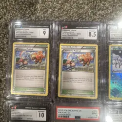 ✨ Pokemon Lot of 9 Graded Cards PSA CGC Read Descript/Mew/Champion Fest/ Pikachu - Image 2