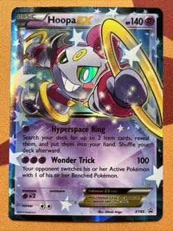 Pokemon Card - Hoopa EX - Black Star Promo (XY85) XY Legendary Collection *LP* - Image 1