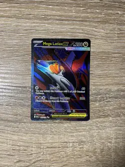 Pokemon TCG Mega Evolution Mega Latias ex 163/132 Ultra Rare Full Art NM - Image 1