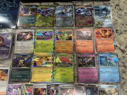 Pokemon Phantasmal Flames Opened ETB 200 Bulk Rev Holo/Dbl Rare/ Illustration - Image 4
