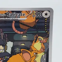 Pokemon Team Rockets Raticate 202/182 Illustration Rare NM Destined Rivals - Image 3