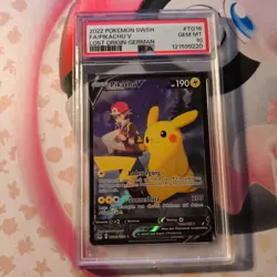 Pokemon Pikachu TG16 PSA 10 Lost Origin Deutsch - Image 1