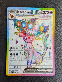 Espeon ex - SVP175 Black Star Promo (Pokemon) Full Art Ultra Rare - Image 1