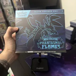 Pokemon ETB Mega Evolution Phantasmal Flames Sealed Elite Trainer Box New TCG - Image 1