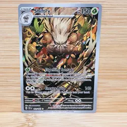 Shiftry #163/162 Pokemon Temporal Forces Illustration Rare NM - Image 1