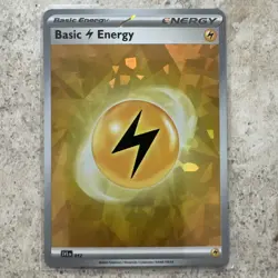 Pokemon TCG Terapagos ex UPC Basic Energy Set (8) Cracked Ice Promo Holo Foil NM - Image 2