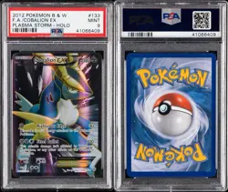2013 POKEMON BLACK & WHITE PLASMA STORM FULL ART/COBALION EX 133 PSA 9 POP 95 - Image 3