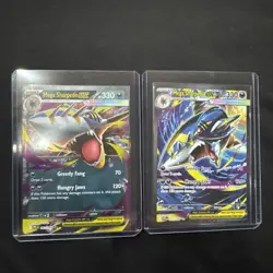 Pokemon TCG Mega Sharpedo EX Phantasmal Flames 127/094 SIR NM & 061/094 - Image 1