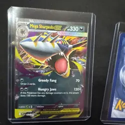 Pokemon TCG Mega Sharpedo EX Phantasmal Flames 127/094 SIR NM & 061/094 - Image 4