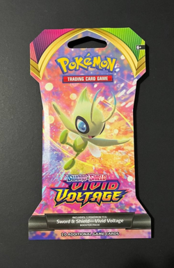 Pokemon TCG Sword & Shield Vivid Voltage Sleeved Booster Pack Factory Sealed - Image 1