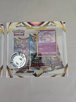 Pokemon Sword & Shield, Astral Radiance 3-Pack Blister Eevee & Sylveon, Lot of 2 - Image 3