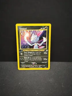 Pokemon Sneasel 25/111 Neo Genesis 1st edition - NM - Image 1