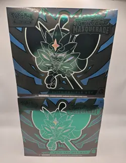 Pokemon TCG Twilight Masquerade Elite Trainer Box ETB Lot Of 2 Sealed Brand New - Image 2