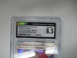 2025 Pokemon Destined Rivals DR Team Rocket's Giovanni 238/182 CGC 8.5 - Image 2