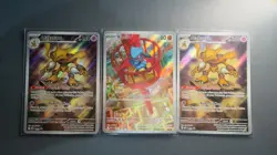 Pokemon Promo Bundle - 2× Alakazam #9 + Riolu #10 - Black Star Promos NM - Image 1