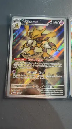 Pokemon Promo Bundle - 2× Alakazam #9 + Riolu #10 - Black Star Promos NM - Image 2