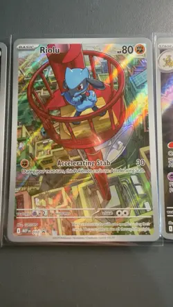 Pokemon Promo Bundle - 2× Alakazam #9 + Riolu #10 - Black Star Promos NM - Image 3