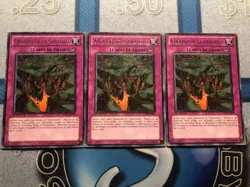 *** 3 GRAVITY COLLAPSE 3X *** (SPANISH RARE) 1ST EDITION STBL-EN067 (LP) YUGIOH! - Image 1