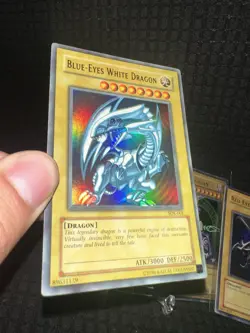 Yu-Gi-Oh Blue-Eyes White Dragon SDK-001 Red-Eyes Black Dragon Dark Magician Set - Image 2