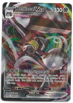 Melmetal Vmax #48/78 SWSH Pokemon GO Ultra Rare Full Art 2022 TCG Card - Image 1