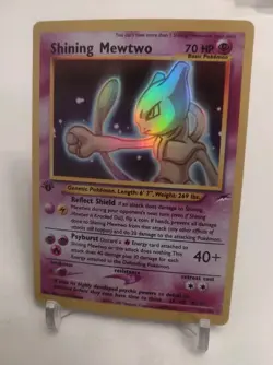 *Custom-made*High Quality, Shiny Mewtwo "Display Card" - Image 4