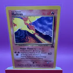 Moltres #21 Promo Black Star Wizards of the Coast 1999 Pokemon Card - Image 1