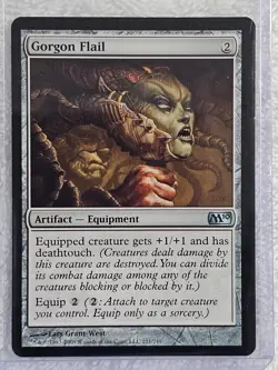 MTG Gorgon Flail - Magic 2010 (M10) #211 Magic the Gathering Card U NM - Image 4