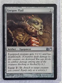 MTG Gorgon Flail - Magic 2010 (M10) #211 Magic the Gathering Card U NM - Image 5